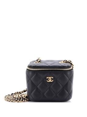 Chanel Classic Vanity Case With Chain #220661C32B